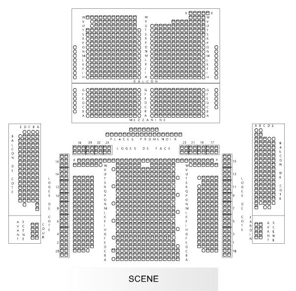 Plan de salle