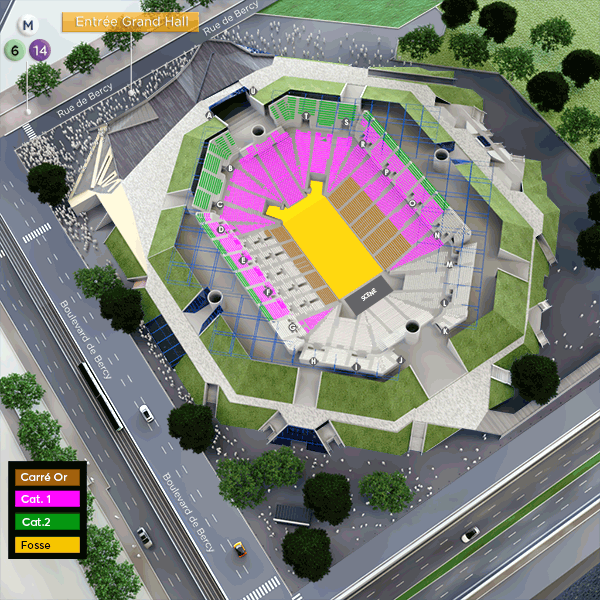Plan de salle