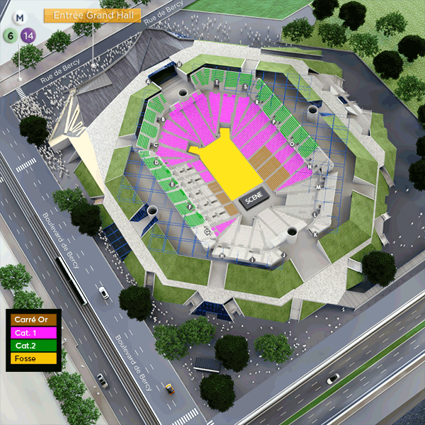 Plan de salle