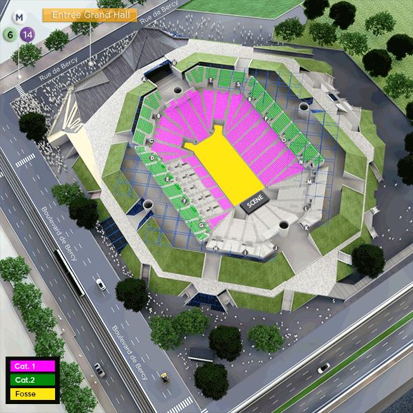 Plan de salle