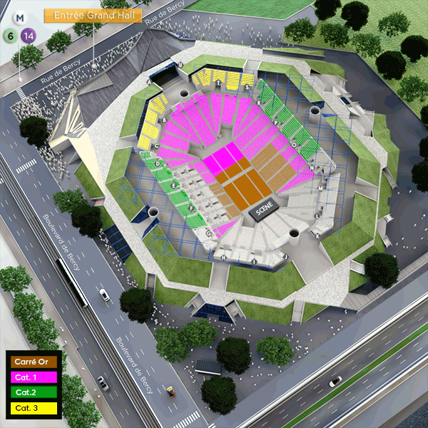 Plan de salle