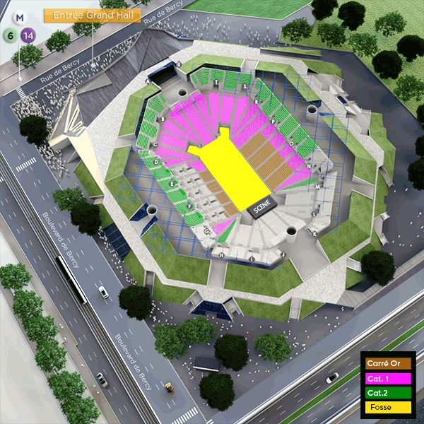Plan de salle