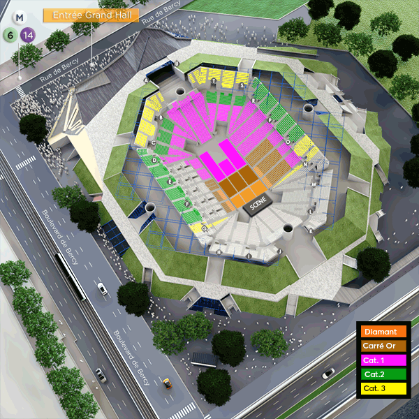 Plan de salle