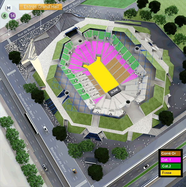 Plan de salle