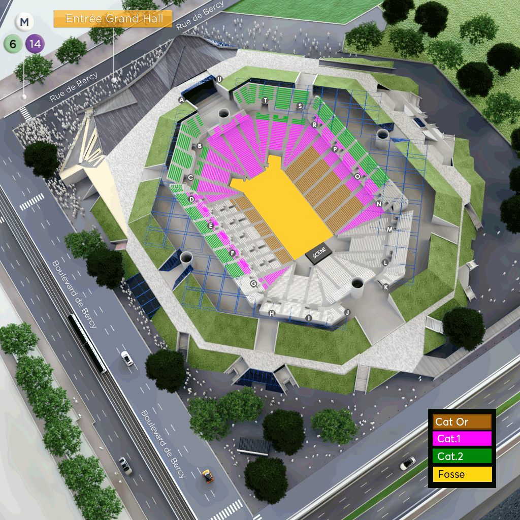 Plan de salle
