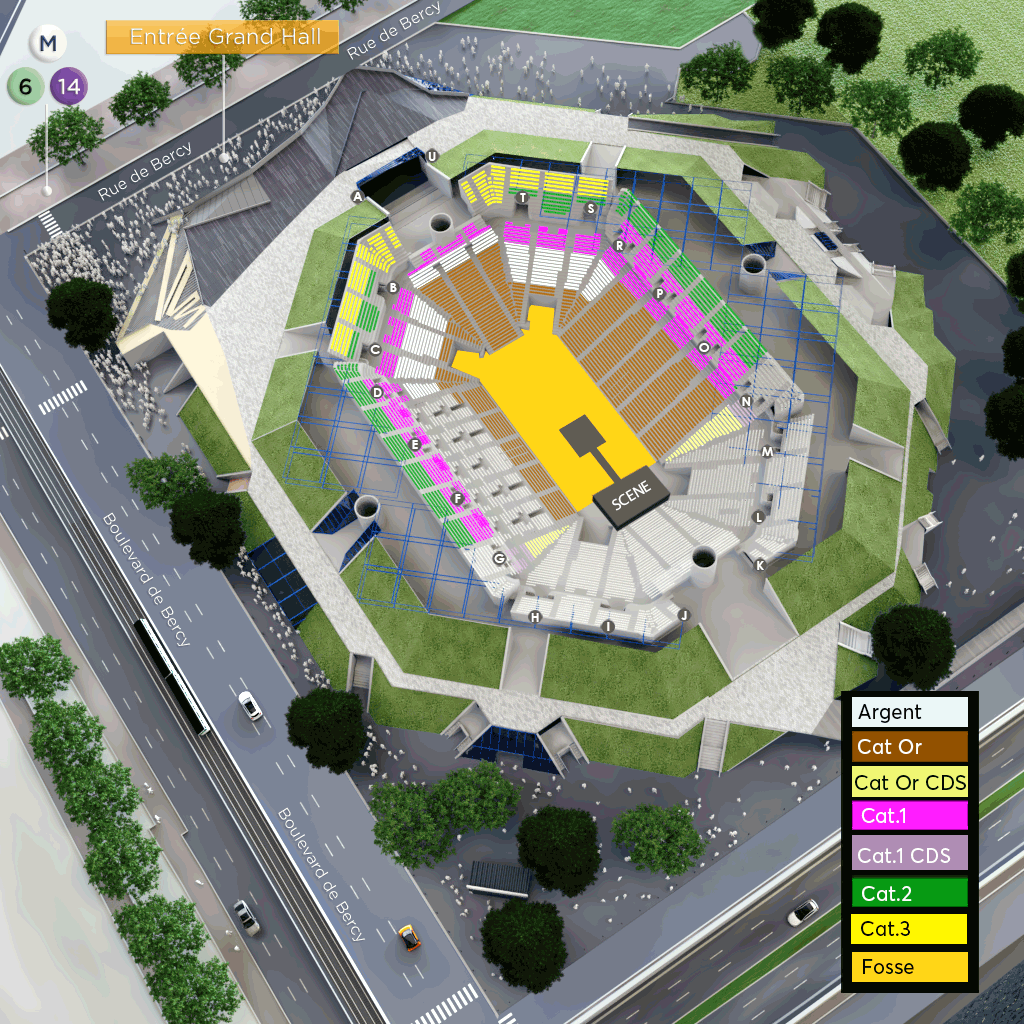 Plan de salle