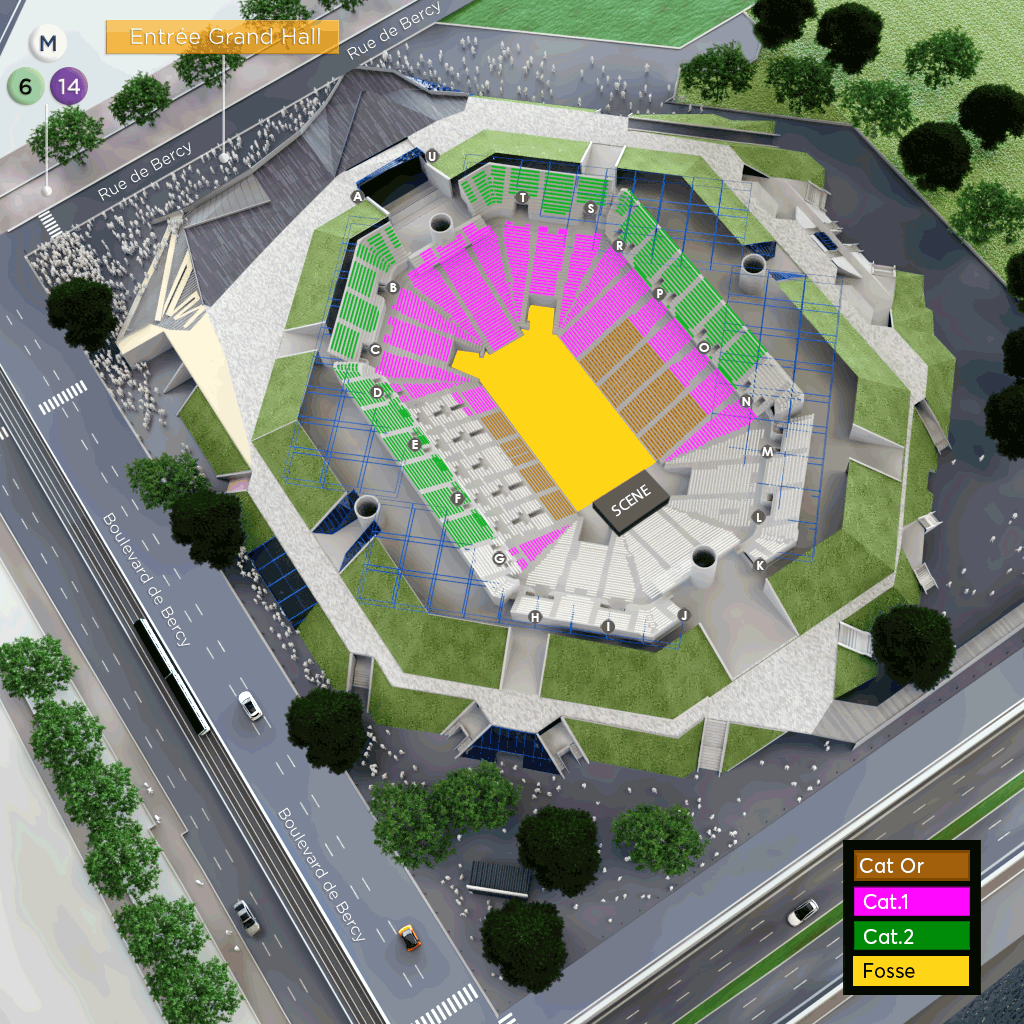 Plan de salle