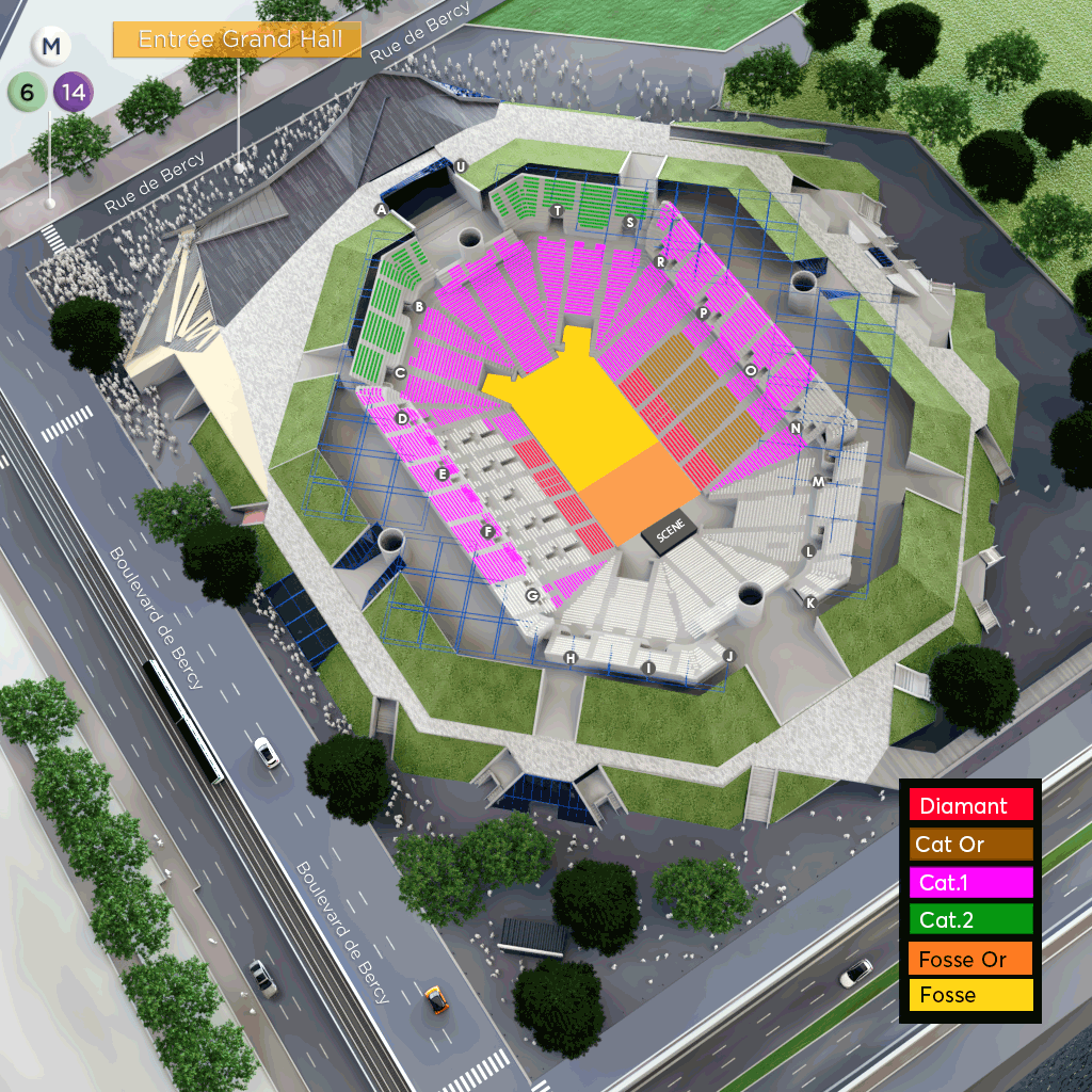 Plan de salle