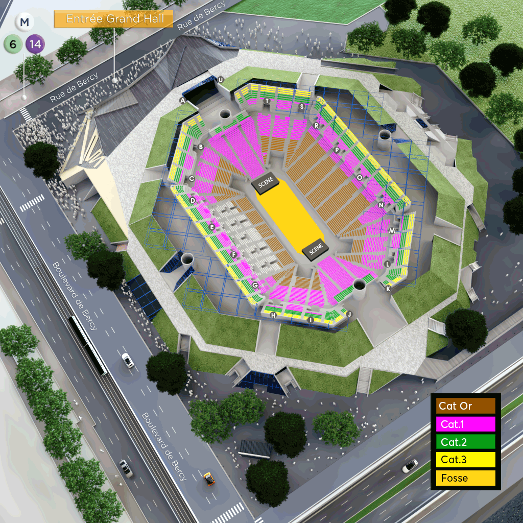 Plan de salle