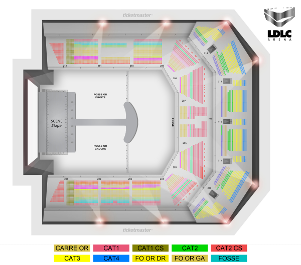 Plan de salle